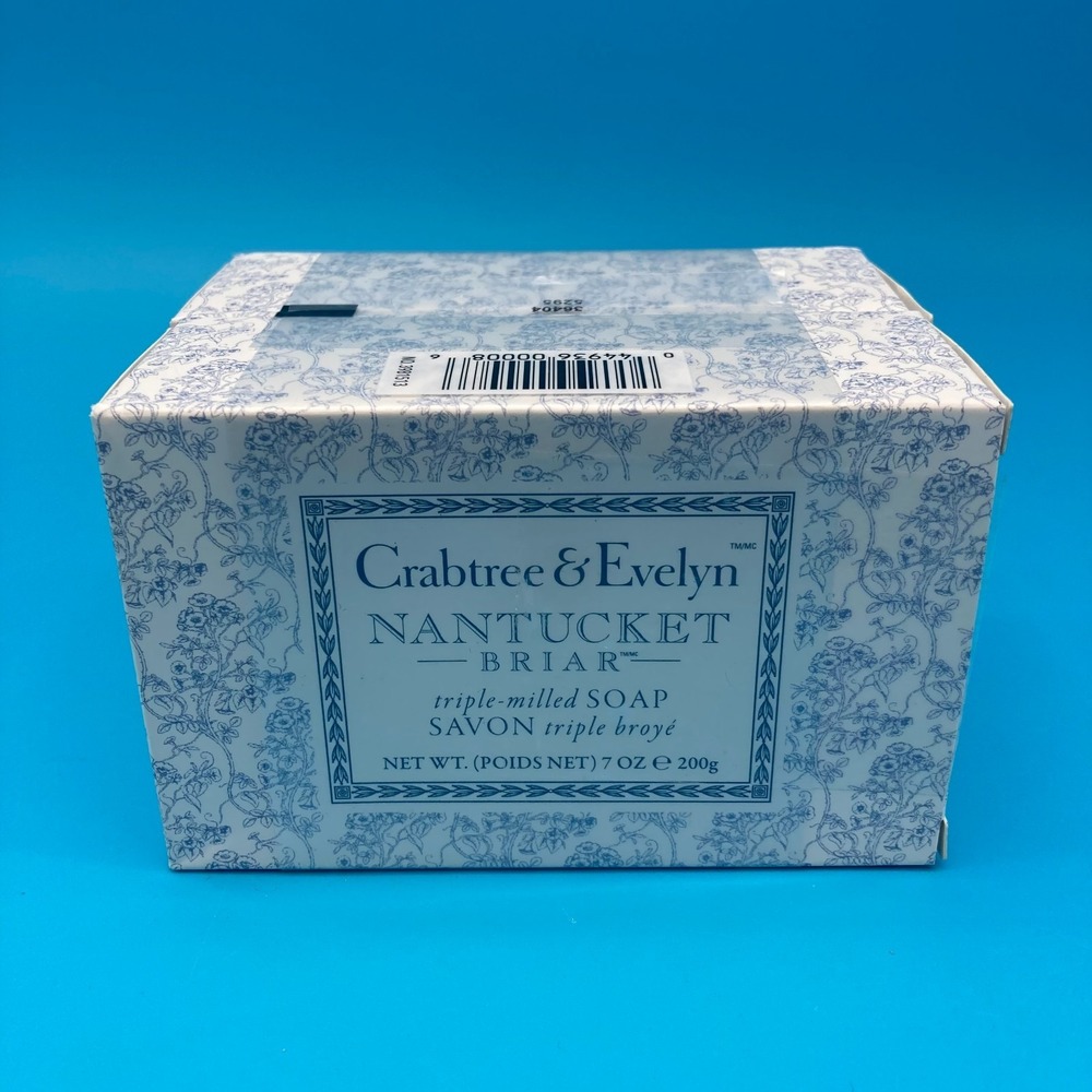 Crabtree & Evelyn Nantucket Briar Triple Milled Soap 2 Pack Discontinued Scent